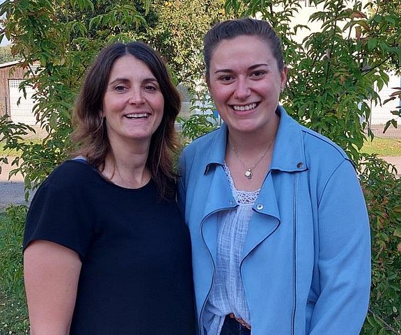 Bea Birnbaumer (Leitung) und Julia Lemberger