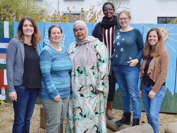 Bea Birnbaumer, Tamara Weißer, Hinda Yusuf Ali, Mai Hamza, Anna Wagner, Daniela Giese